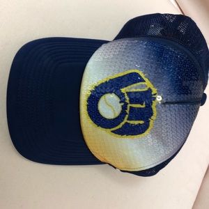 Nike Milwaukee brewers  MLB sequence hat